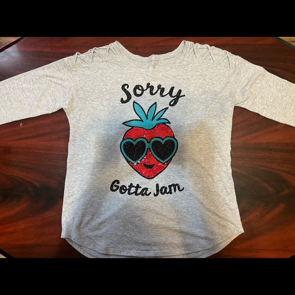 justice half sleeve shirt